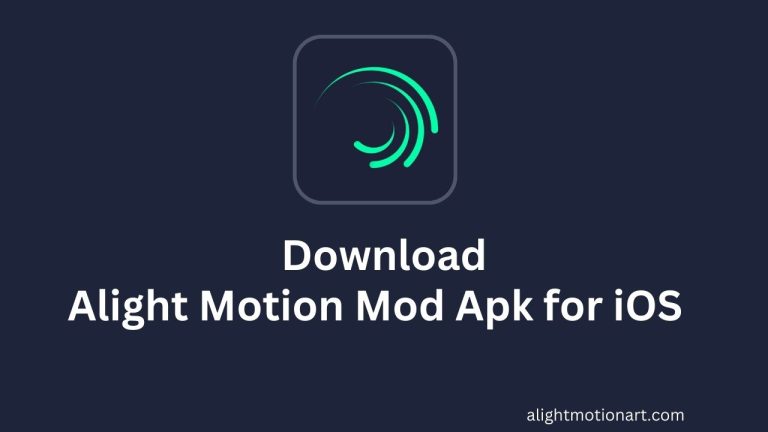 Alight Motion Mod Apk for iOS Latest Version
